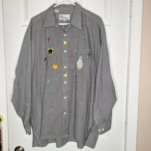 Mili designs Halloween Shirt Size 1X